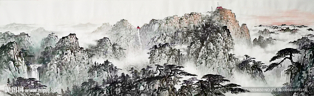 泰山雄姿