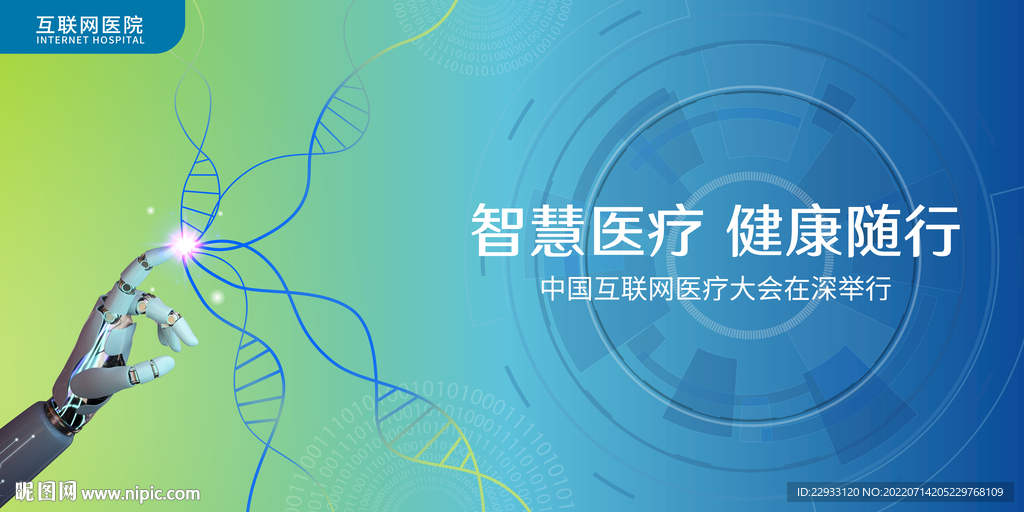 智慧醫療科技海報