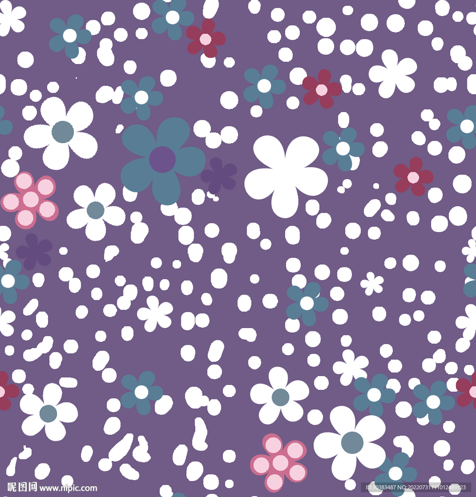  服裝花