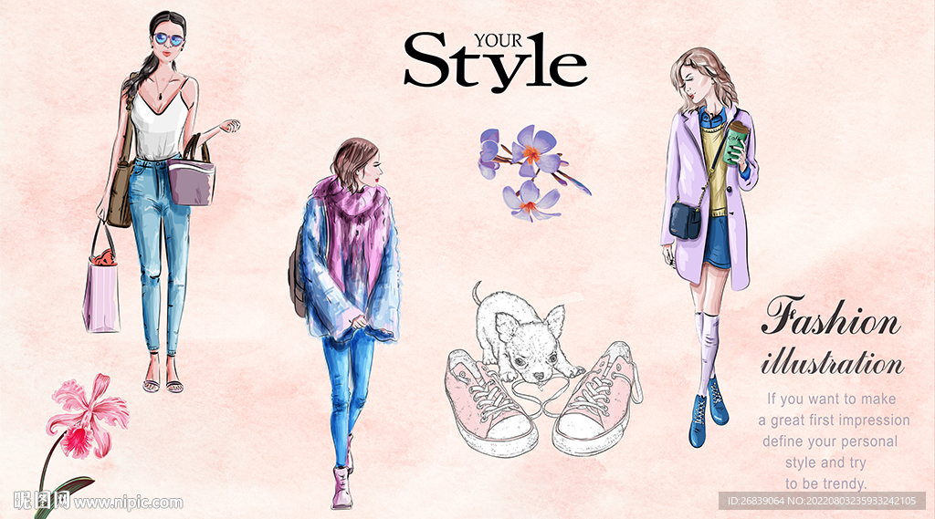 服裝店工裝背景墻
