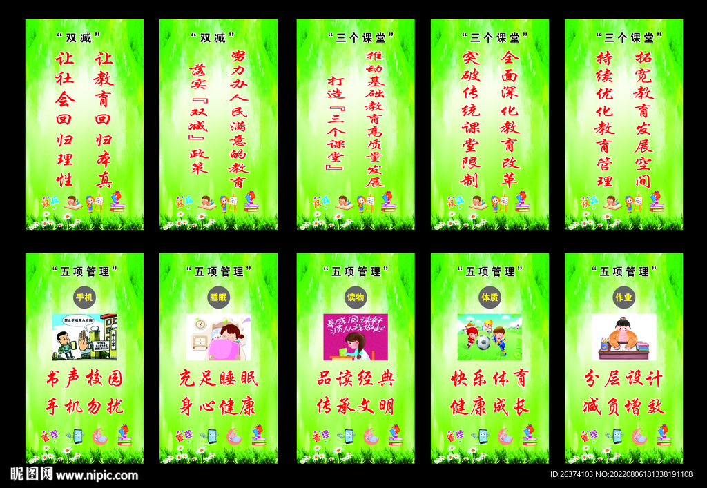 雙減  三個(gè)課堂   五項(xiàng)管理