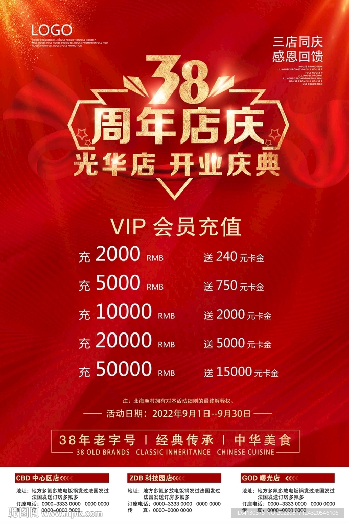 周年慶海報