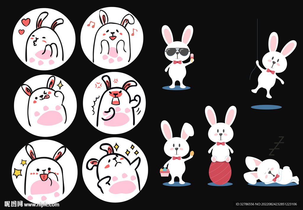 兔子表情