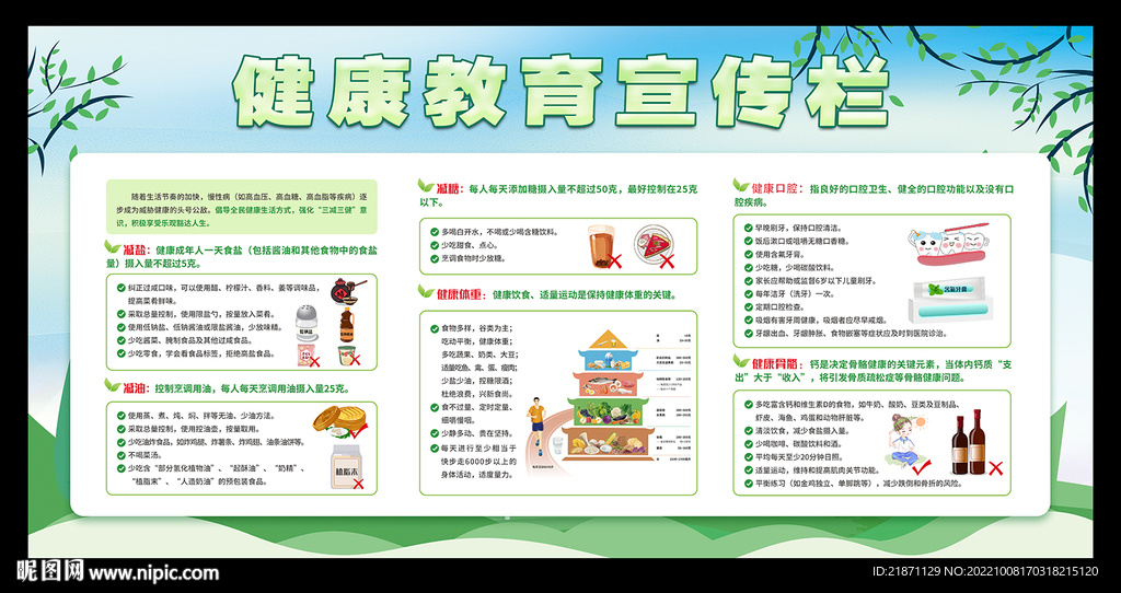 健康教育宣傳欄