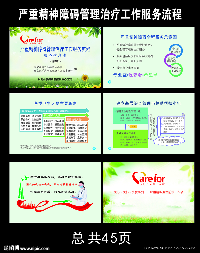 嚴重精神障礙管理治療工作服務流