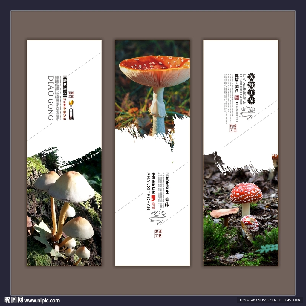 蘑菇宣传海报
