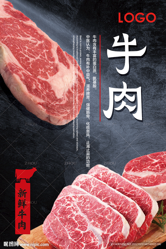 牛肉海報(bào)