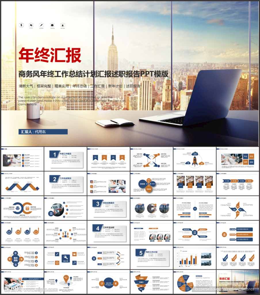 年度工作匯報(bào)PPT