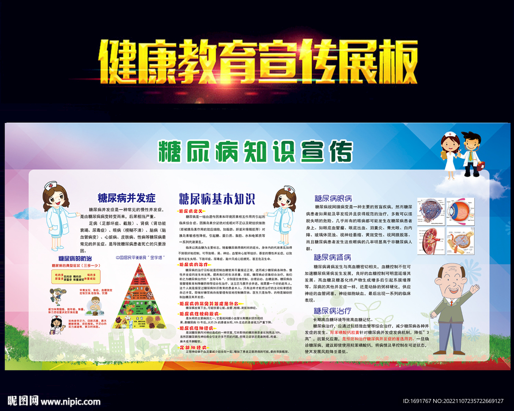 糖尿病知識宣傳