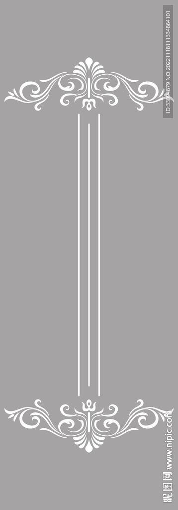 高清分層透明底平開(kāi)門(mén)打印圖