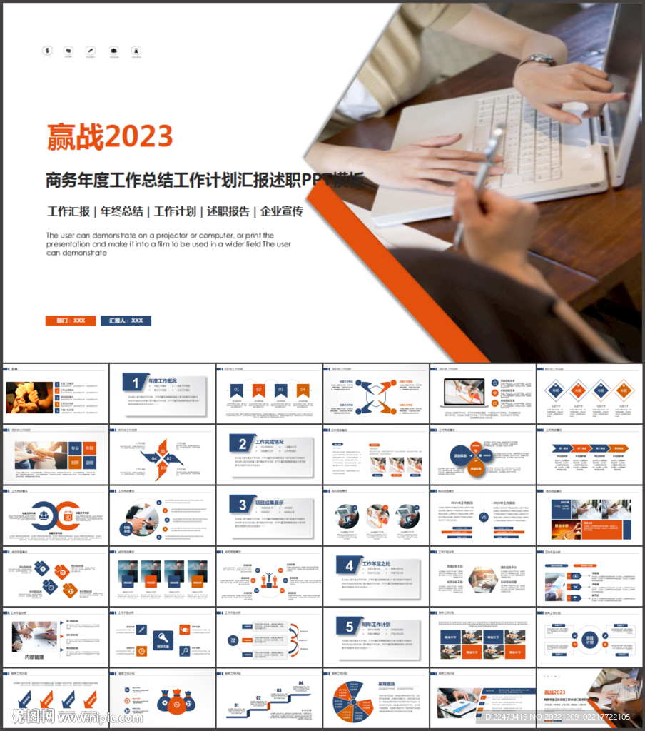 2023年終總結(jié)匯報(bào)PPT模板