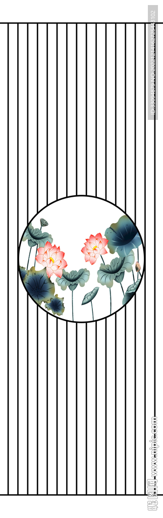 高清分層透明底平開門打印圖