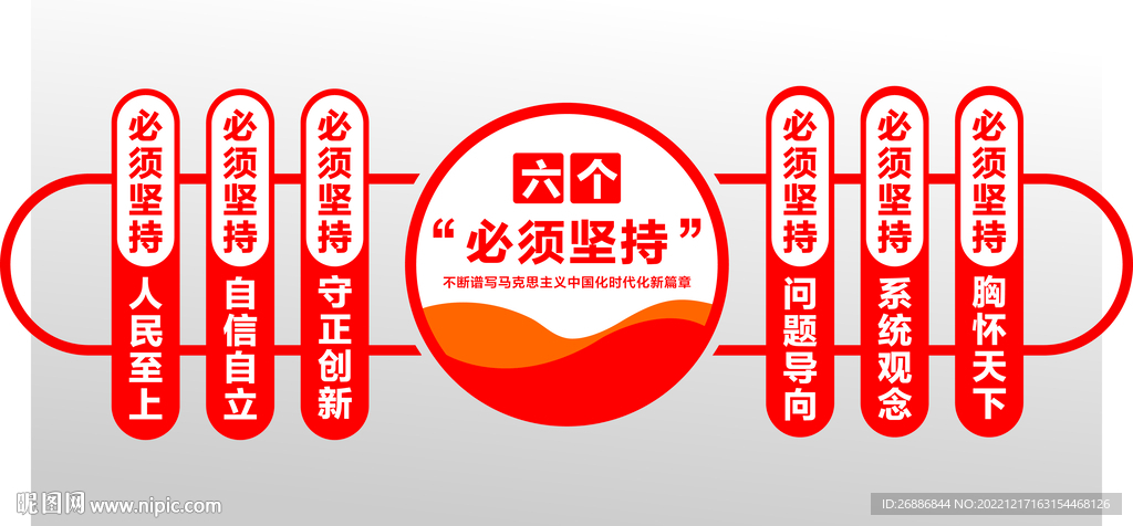 六個必須堅持