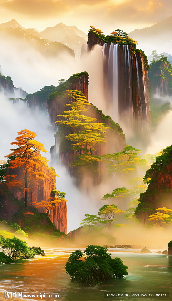 山水風(fēng)景畫