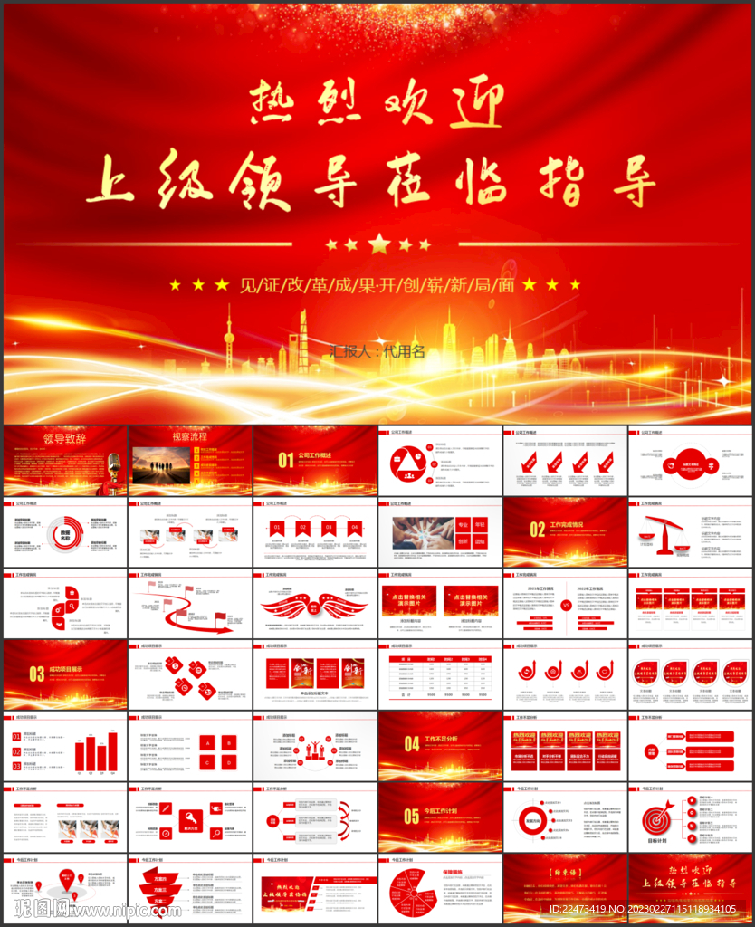 熱烈歡迎上級(jí)領(lǐng)導(dǎo)蒞臨指導(dǎo)PPT