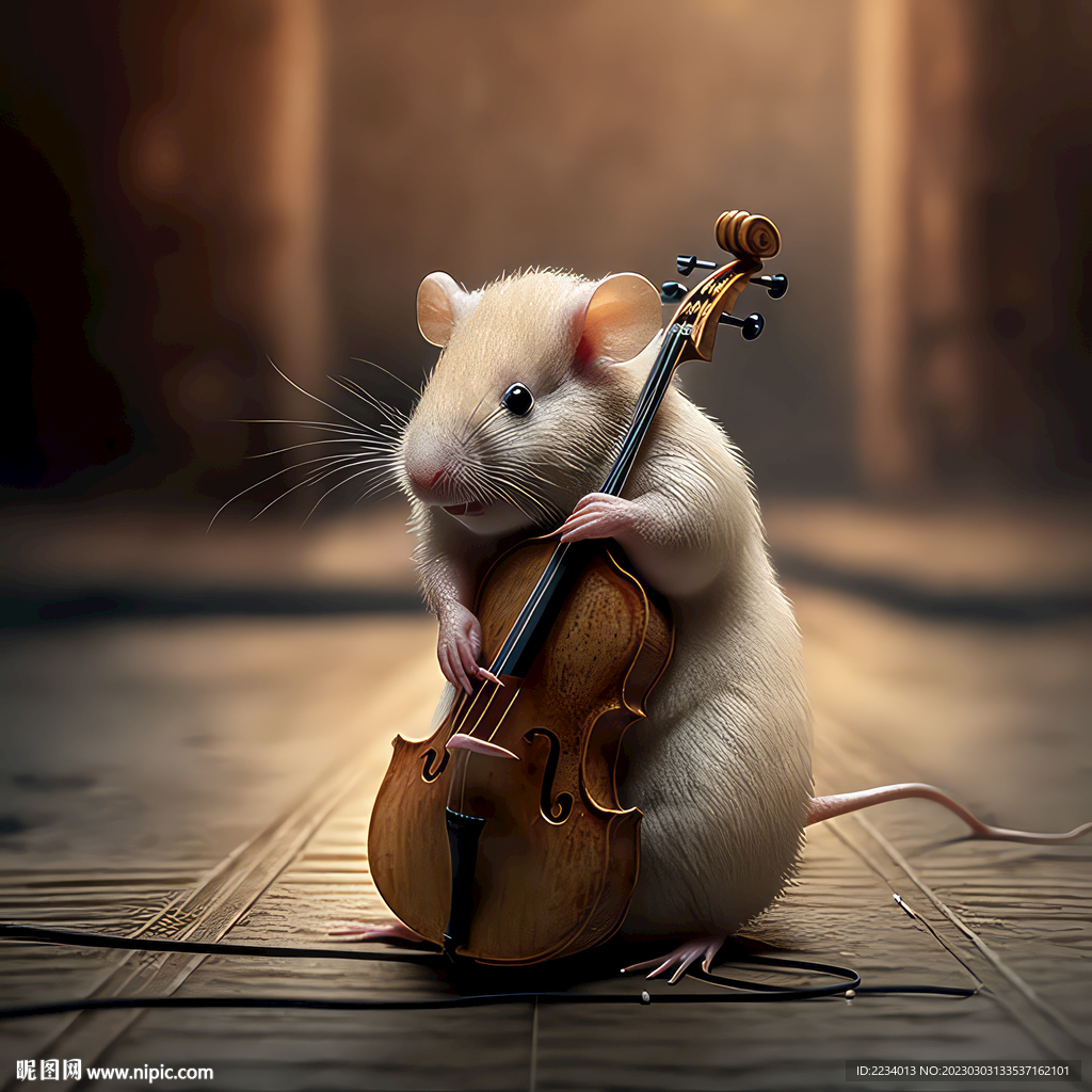 演奏的小老鼠