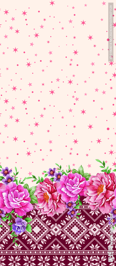 定位花