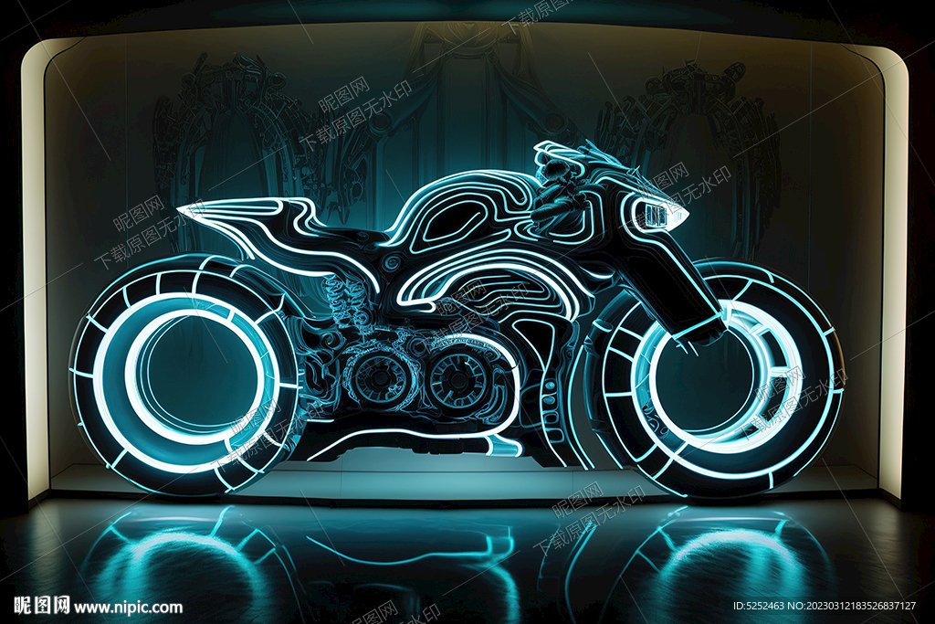 未来概念摩托车