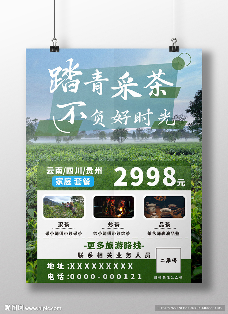 踏青采茶