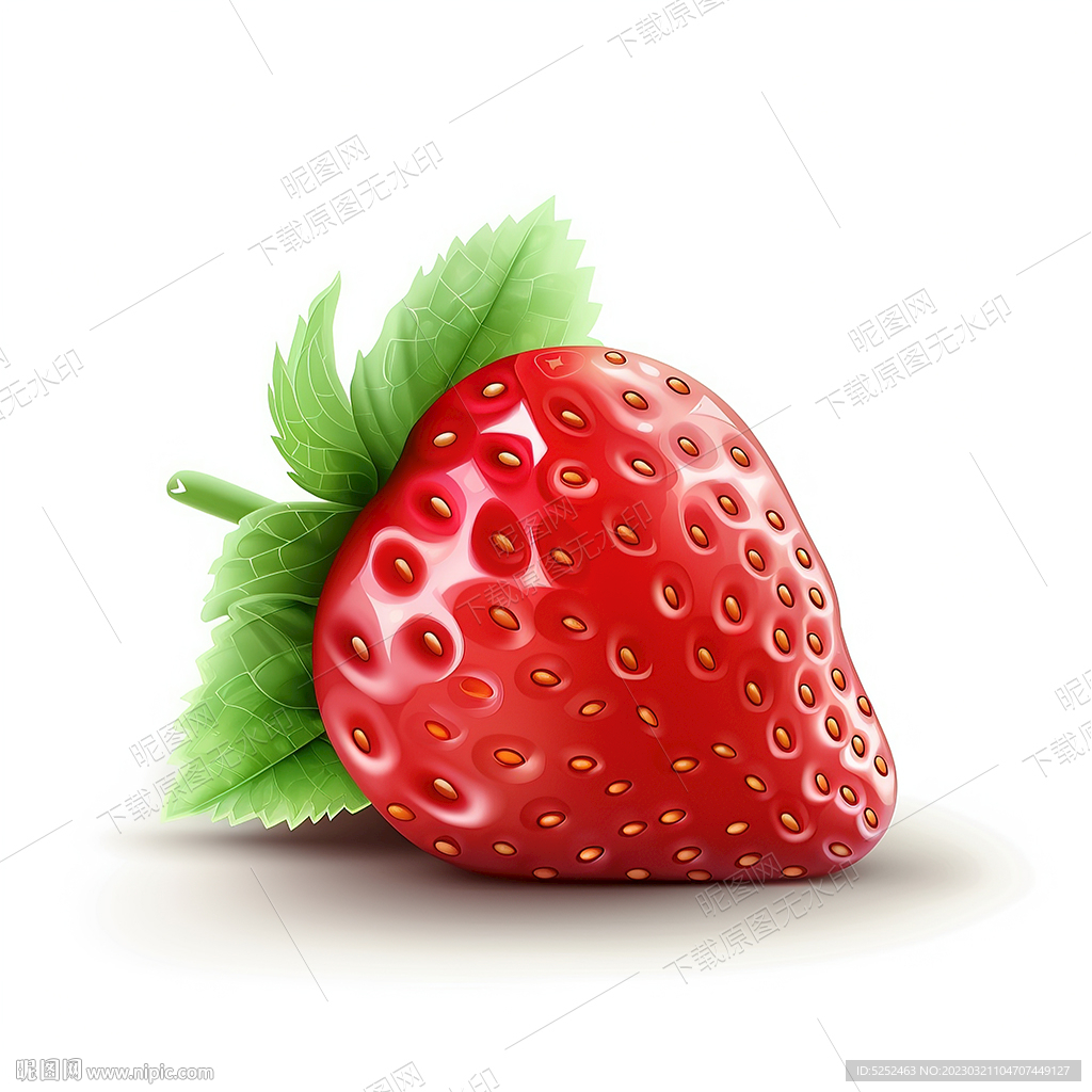3D立体草莓