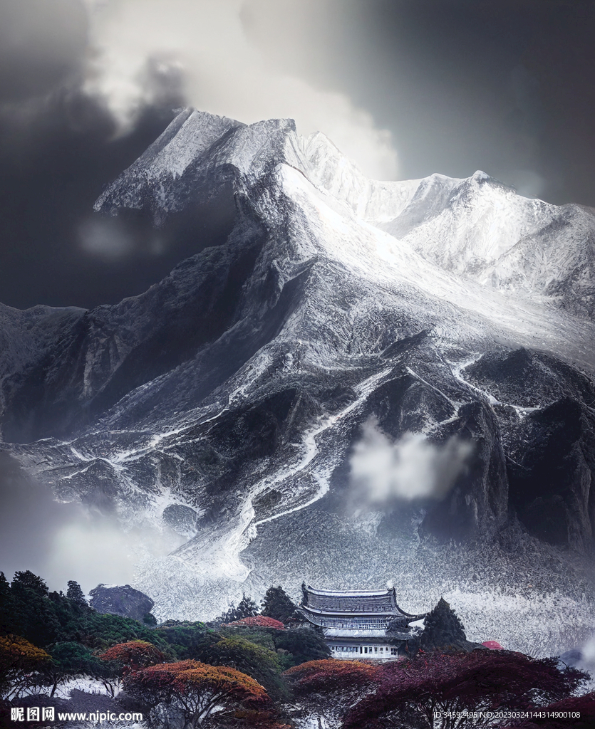 云南的雪山