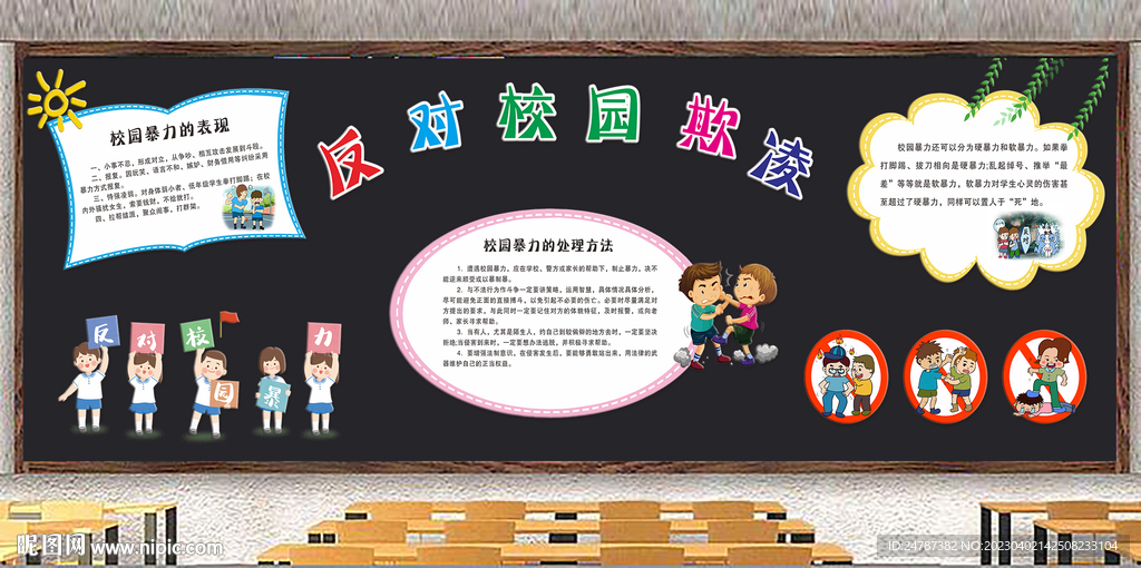 黑板報  校園欺凌