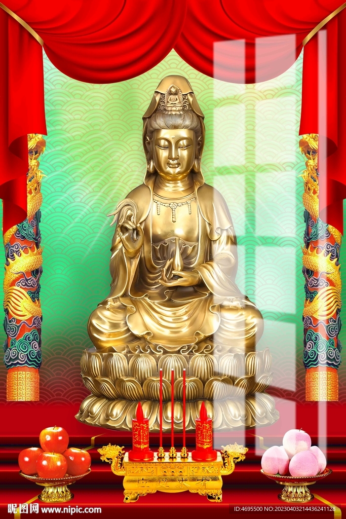觀音銅像