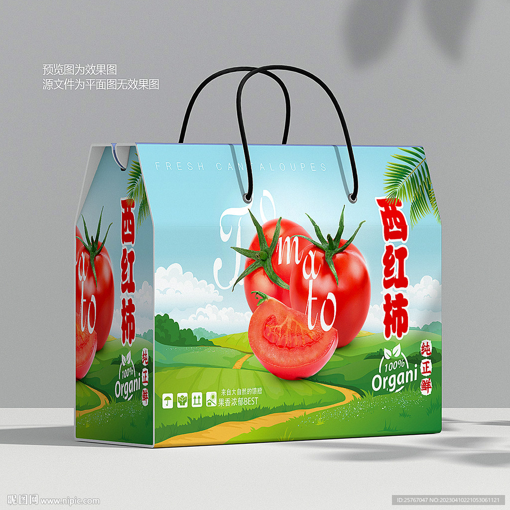 西红柿礼盒 包装