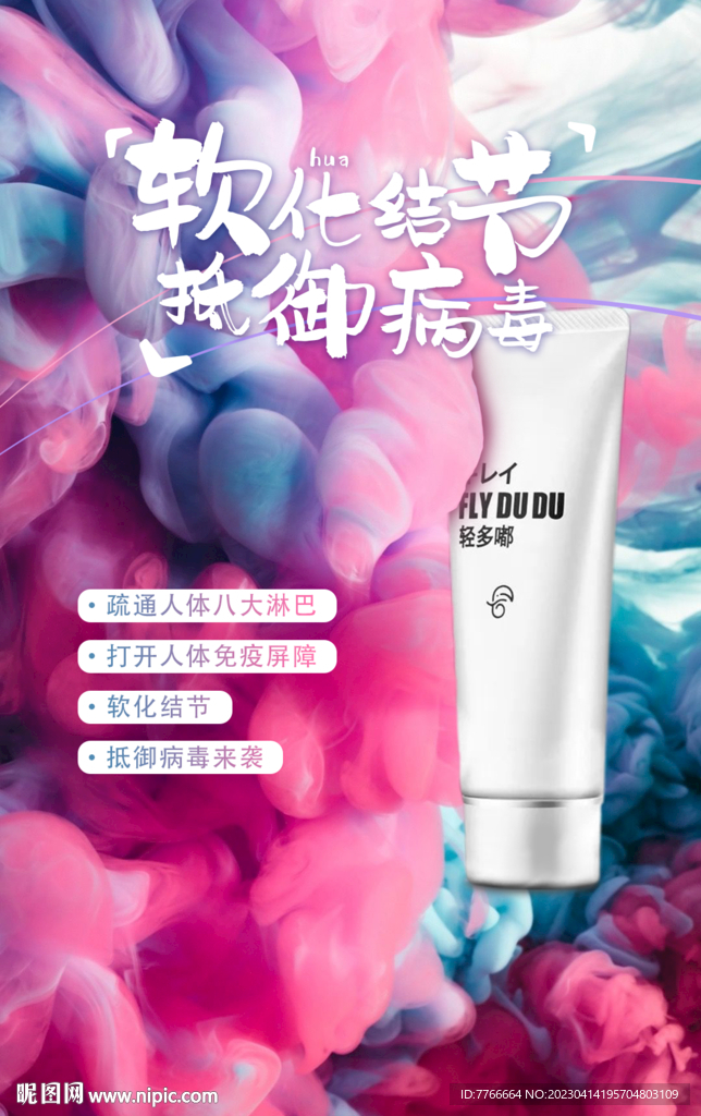 護膚品海報