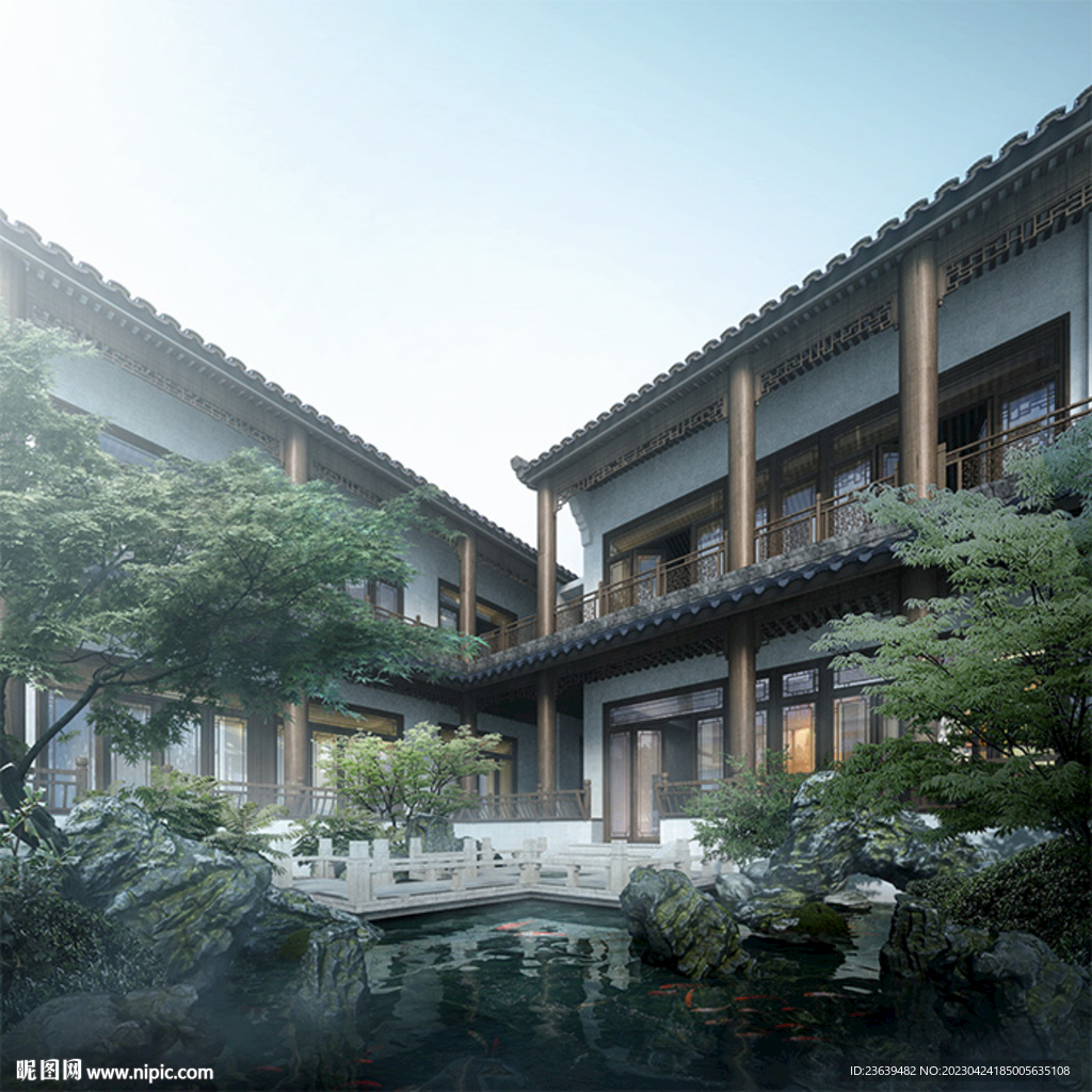 庭院效果圖