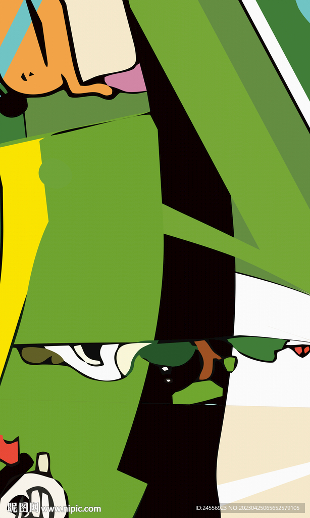 新中式抽象裝飾畫