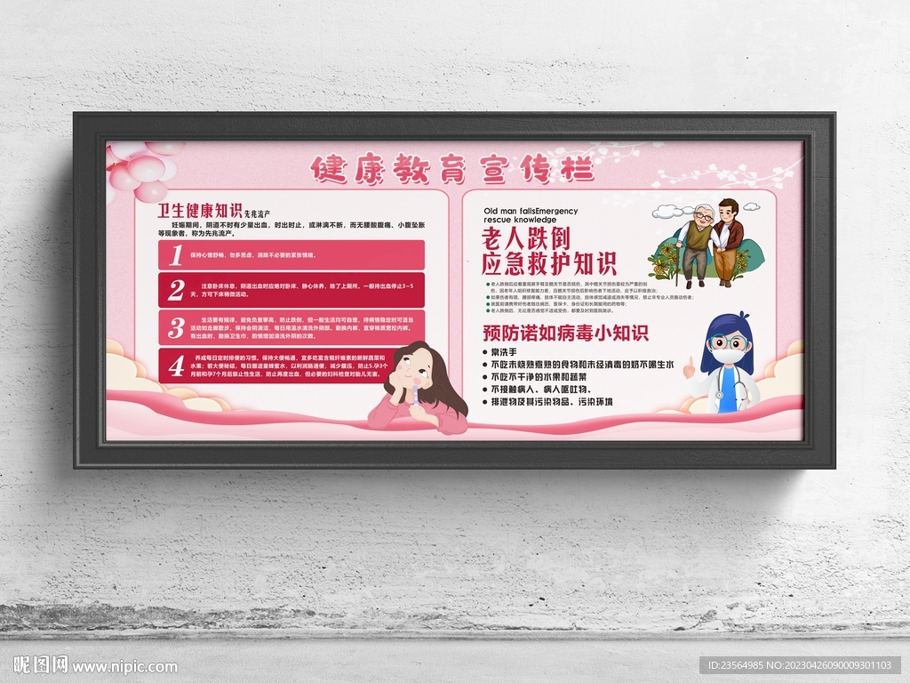 健康教育宣傳欄