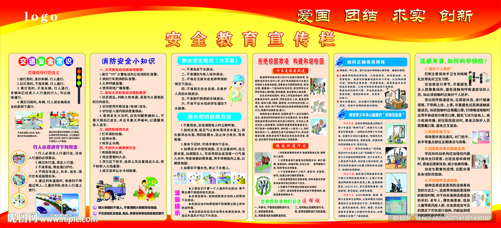 安全教育宣傳欄