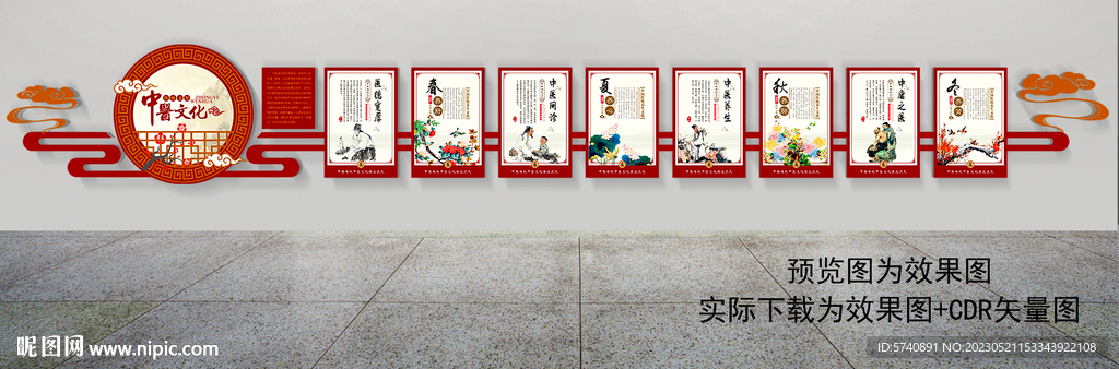 中醫文化墻