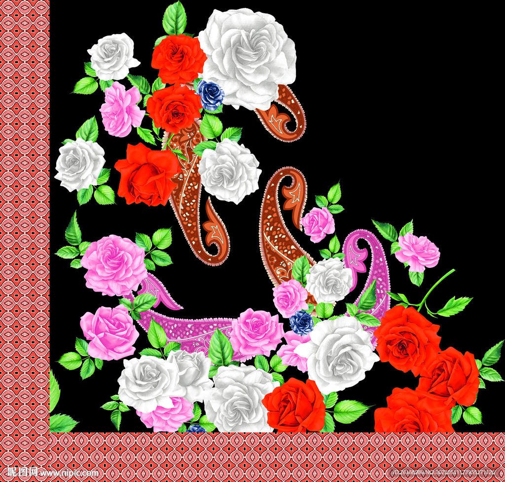 定位花