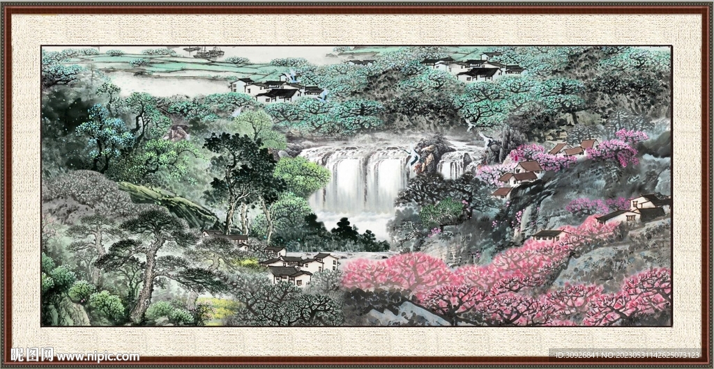 書房裝飾畫 