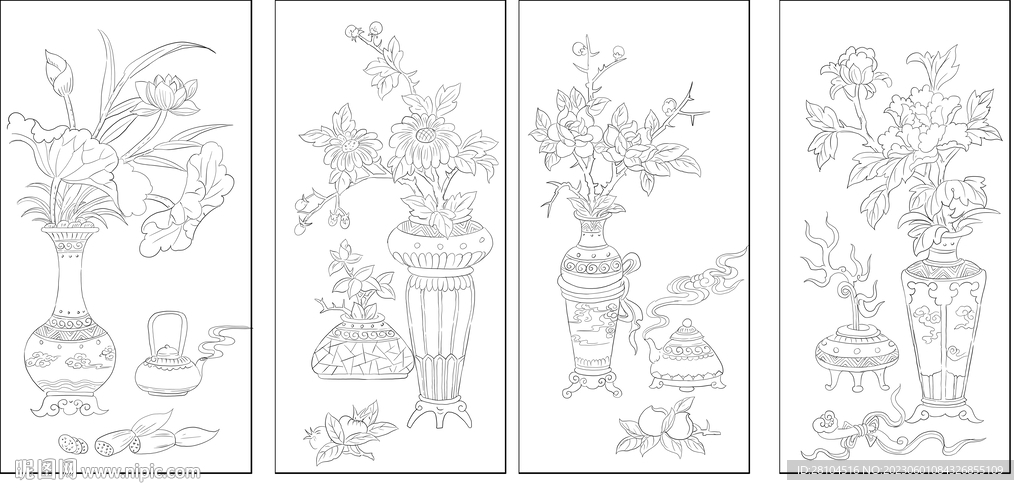 花瓶插花