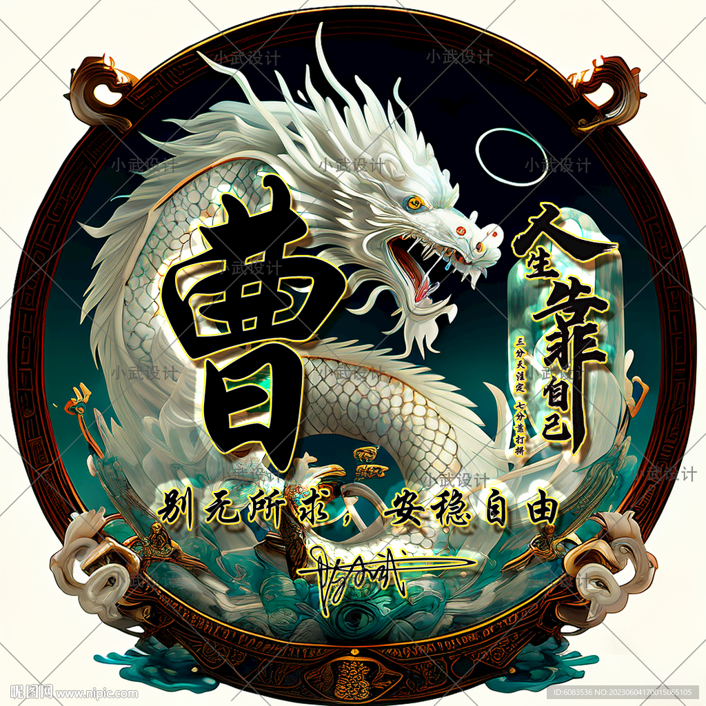 龍頭 姓氏微信頭像