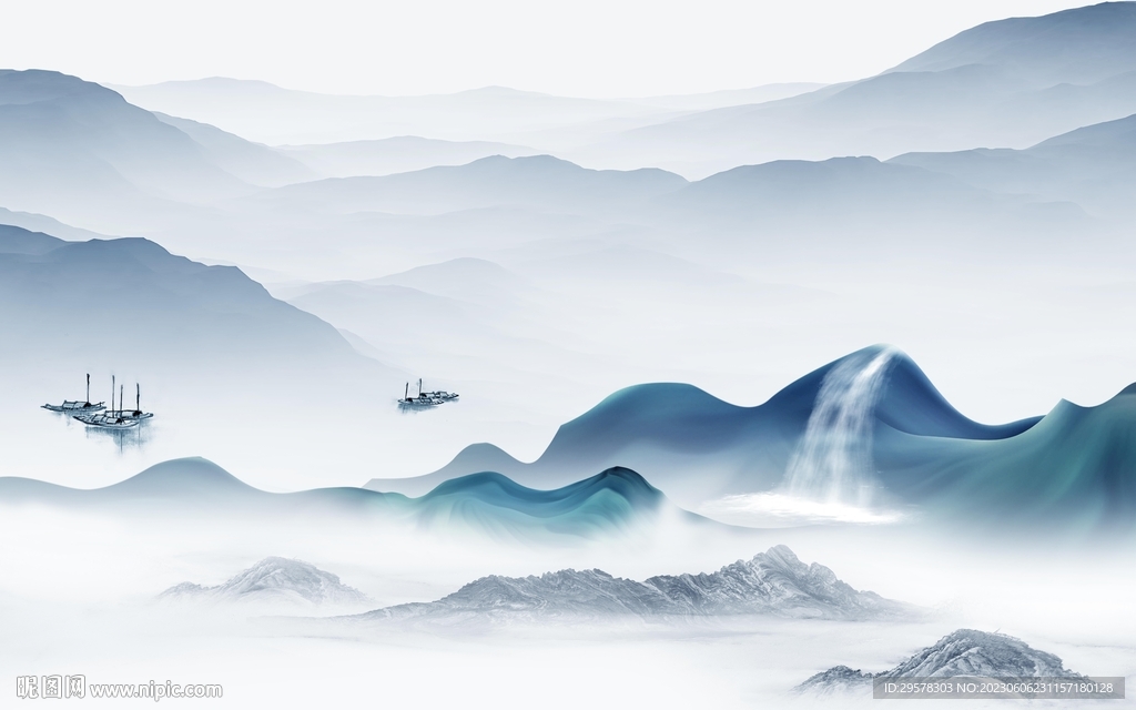 沙發 新傳現代山水 TIf分層