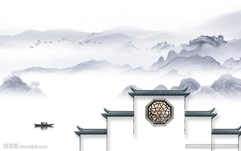 高清 新傳現(xiàn)代山水 TIf分層