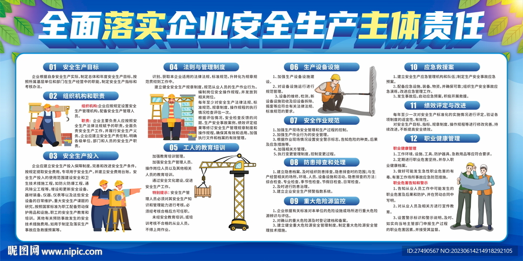 工地安全生產(chǎn)展板