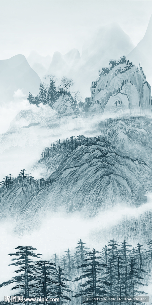現(xiàn)代 大氣簡意玄關(guān) Tif分層