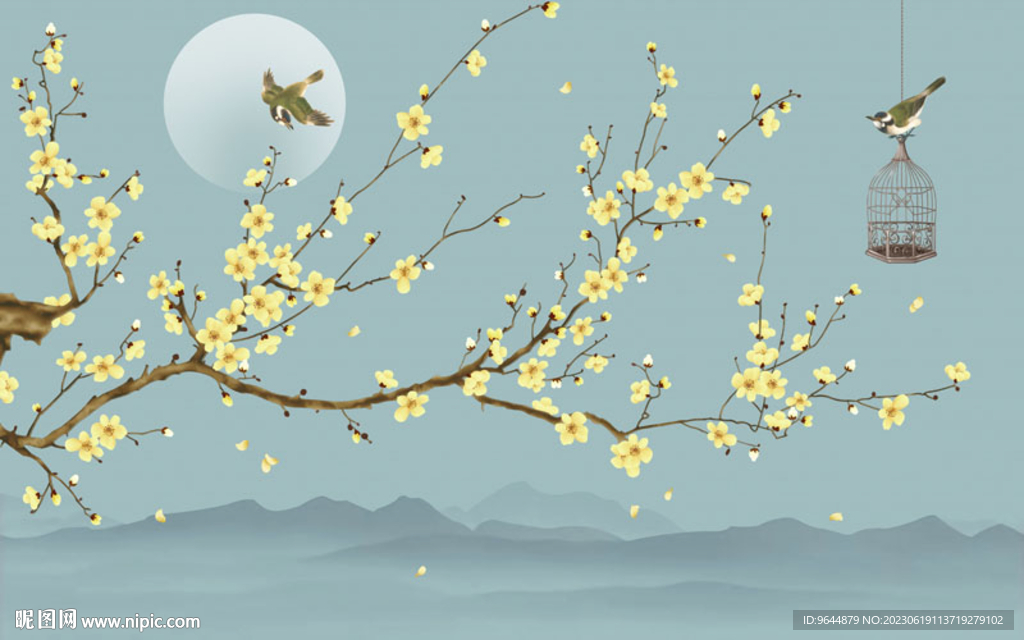 工筆花鳥