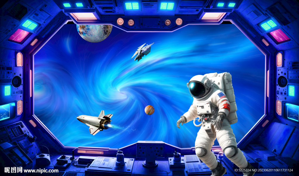 3D星空背景墻