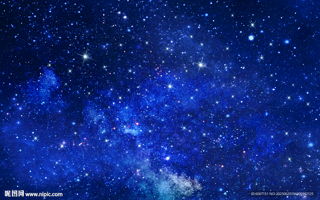 藍(lán)色星空背景