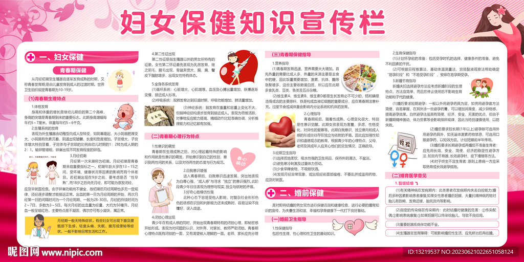 婦幼醫院健康教育宣傳欄