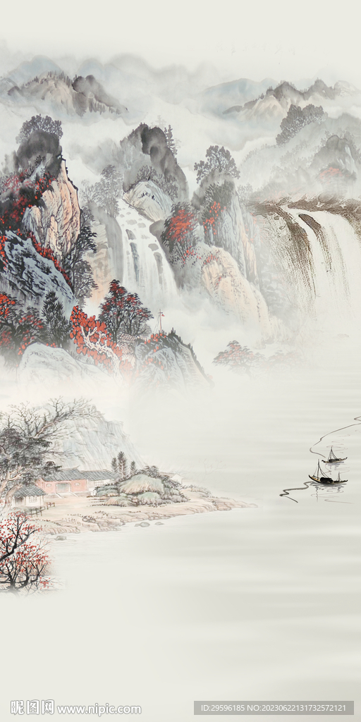 人氣 中式簡奢玄關(guān) TIF分層