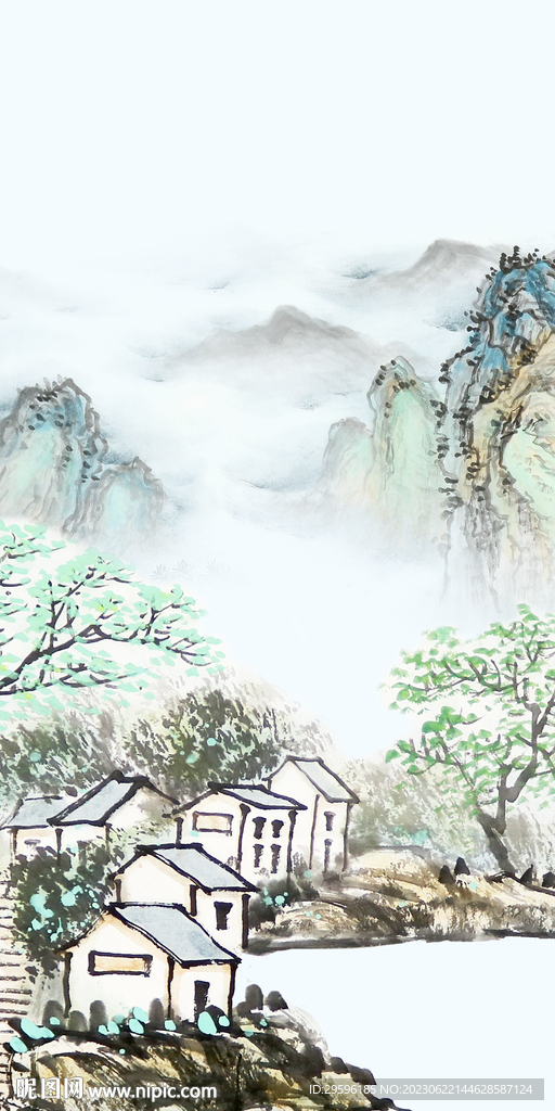 復古 人氣高清玄關 Tif分層