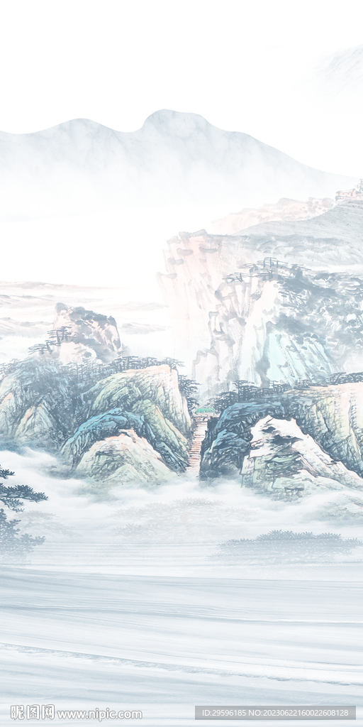 最新 大氣高端玄關 Tif分層