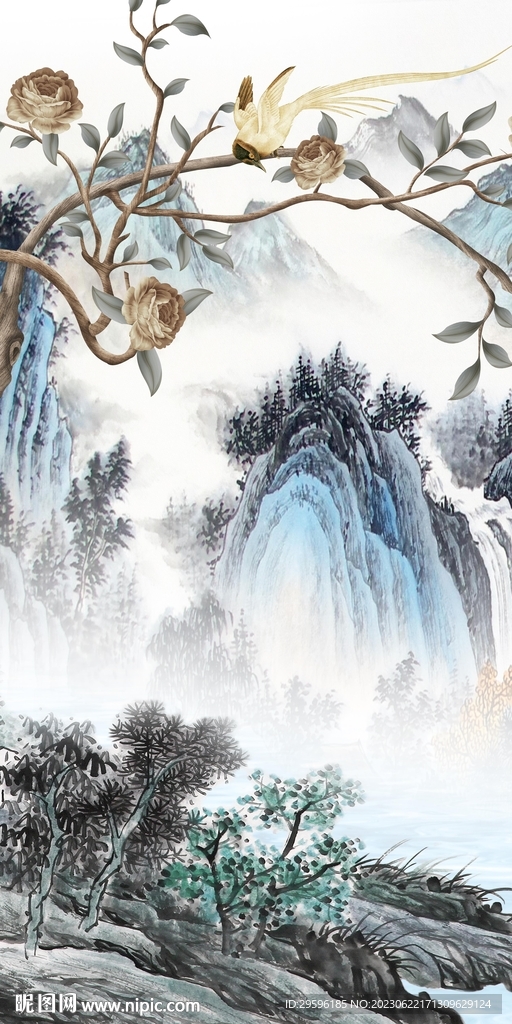 高雅 新傳高檔玄關(guān) tif分層